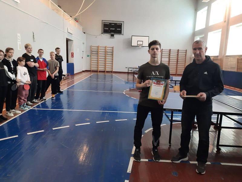 Соревнования по  настольному теннису среди учащихся Сараевского  муниципального района.