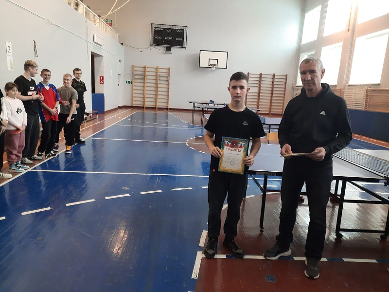 Соревнования по  настольному теннису среди учащихся Сараевского  муниципального района.