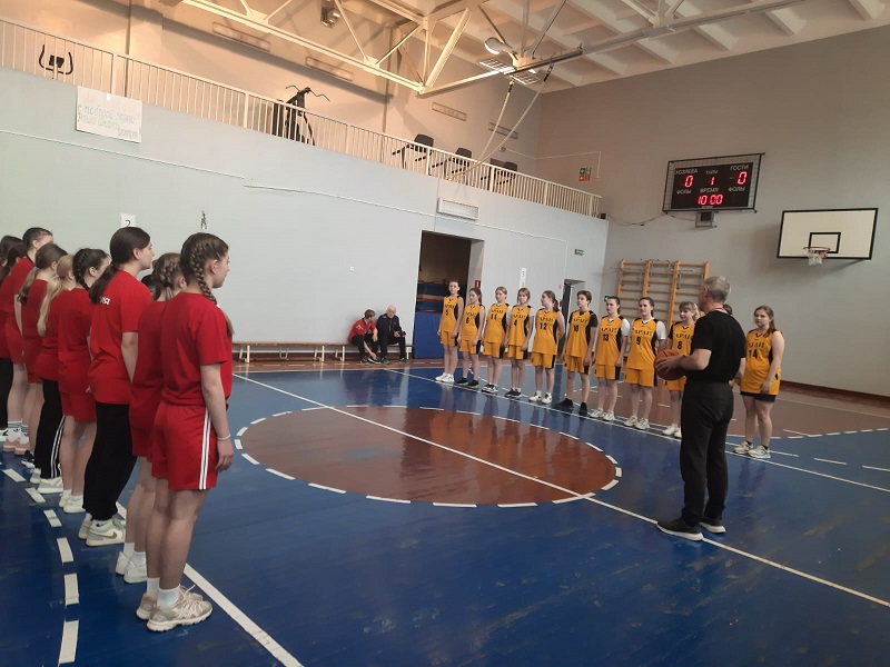 Соревнования по  баскетболу среди учащихся Сараевского муниципального района.